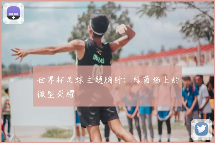 世界杯足球主题胸针:绿茵场上的微型荣耀