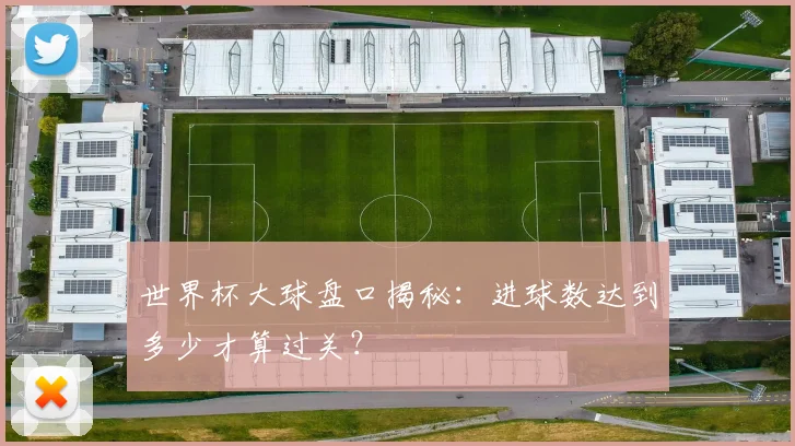 世界杯大球盘口揭秘:进球数达到多少才算过关?